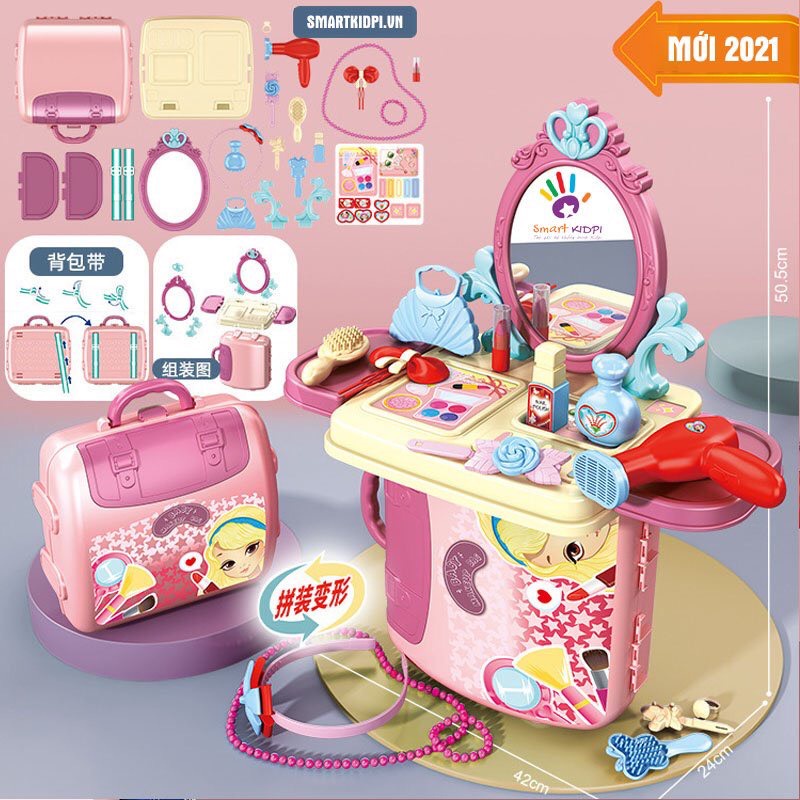 ❖✟Đồ Chơi Trang Điểm Cho Bé Gái - Balo
