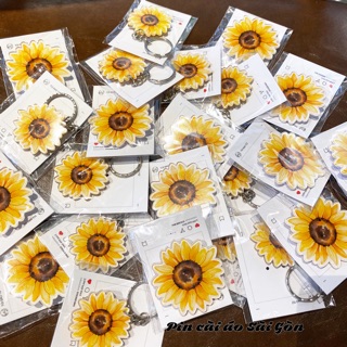 Móc khoá hình hoa hướng dương