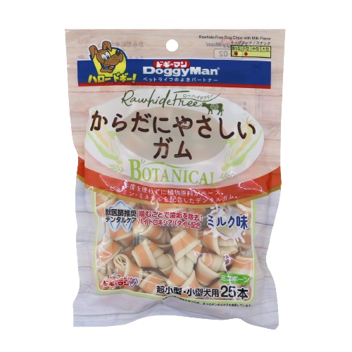 Xương nơ hương sữa cho Chó - 10 hoặc 25 cây - Doogyman