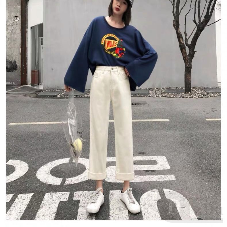 Quần Jeans Dài Thời Trang Dành Cho Nữ