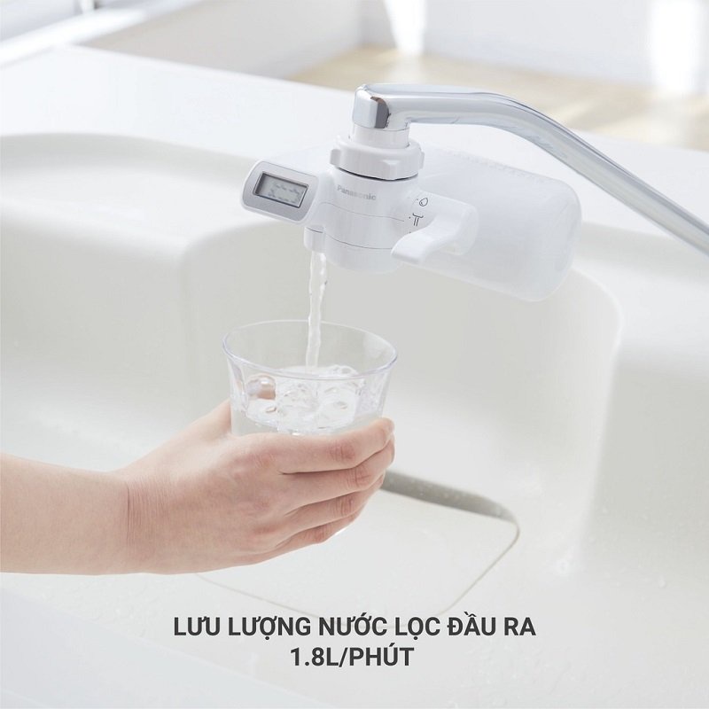 Máy Lọc Nước Tại Vòi Panasonic MicroClear TK-CJ600-ZVN - 4000L Nước Sạch – Made In Japan