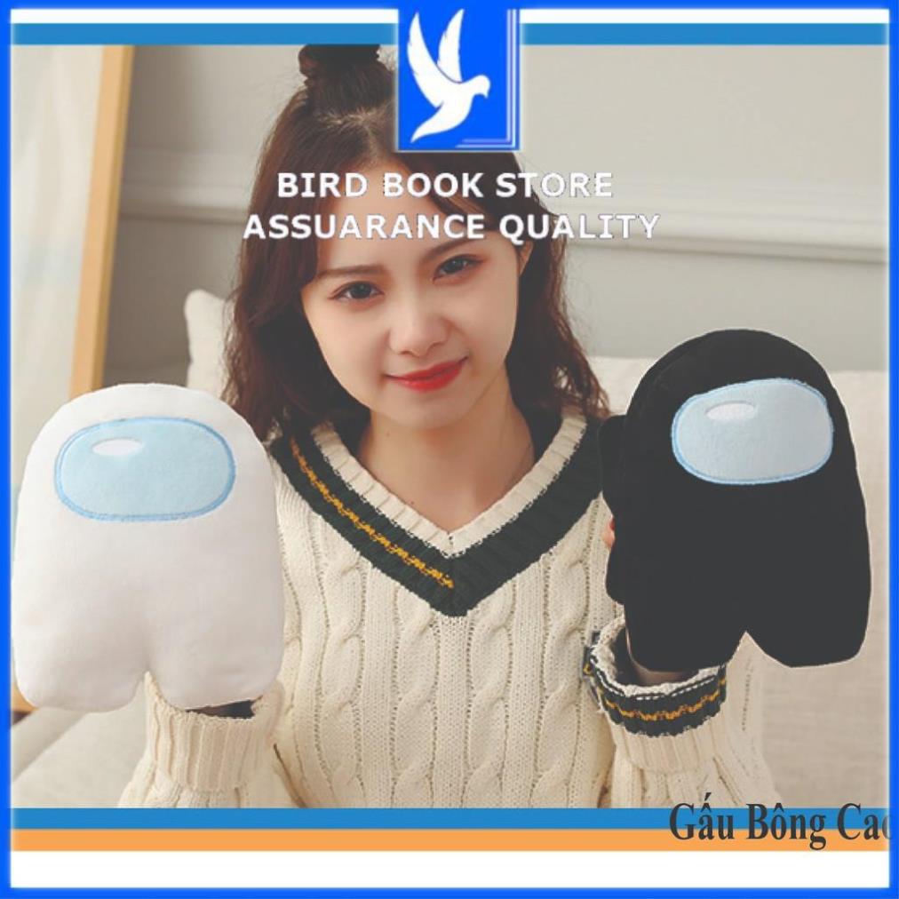 Gấu bông gối ôm Among Us 2D và 3D - Gấu bông người ngoài hành tinh Bird book