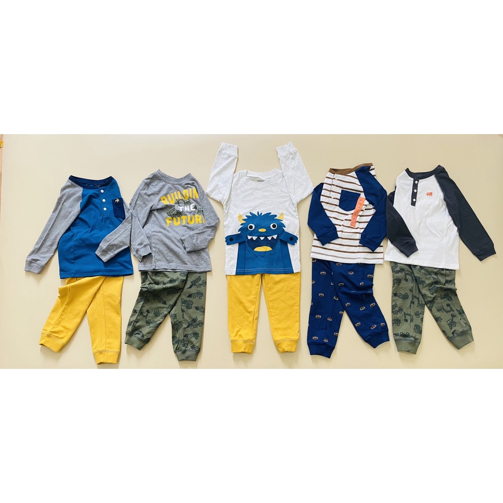 Set bộ dài Carter xuất dư xịn nhiều mẫu cho bé trai 3 tháng đến 5 tuổi - BIGBABYSHOP