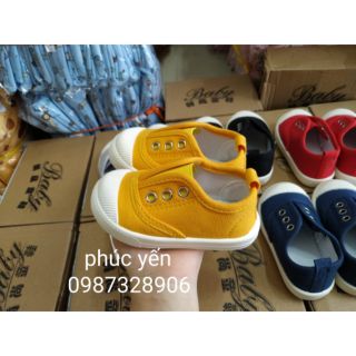 Giày Lười Vải CANVAS Cho Bé Size 21-25 (SP000791)