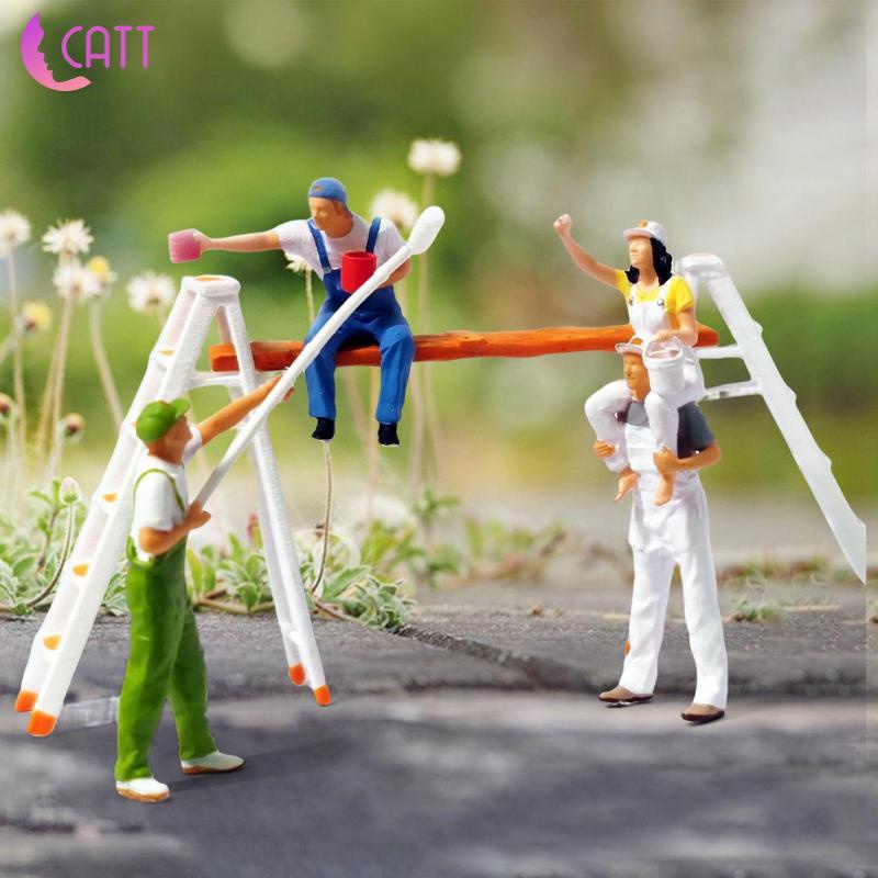 Mô Hình Tranh Phong Cảnh Tỷ Lệ 1 / 87 Dùng Trang Trí Tiểu Cảnh