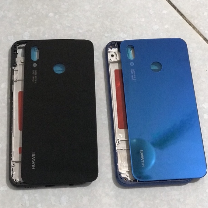 bộ vỏ huawei Nova 3E - gồm lưng ,sườn,phím,kính cameragồm sườn,lưng,phím