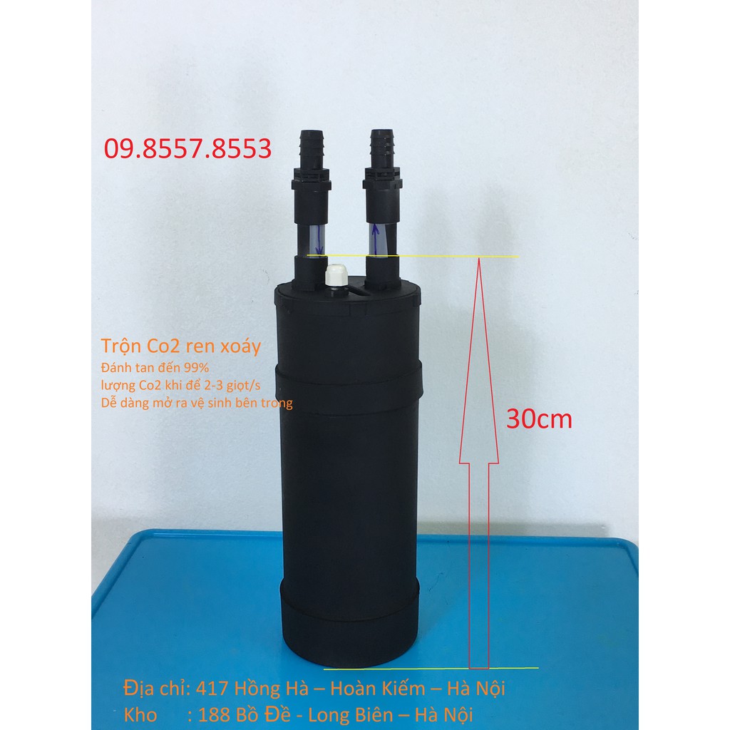 Trộn CO2 ren xoáy fi110