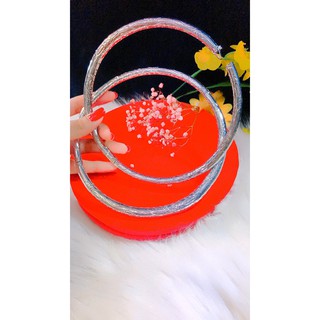 Kiềng cổ chạm rồng mạ bạch kim cao cấp E736
