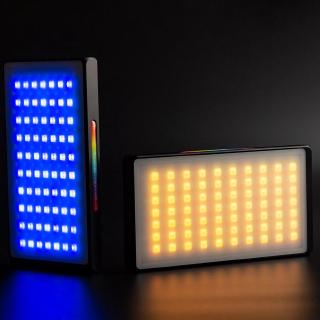 YY150 RGB LED Video Light Dimmable On Camera Hot Shoe để Microphone Nhiếp ảnh chiếu sáng cho máy ảnh DSLR nhẹ