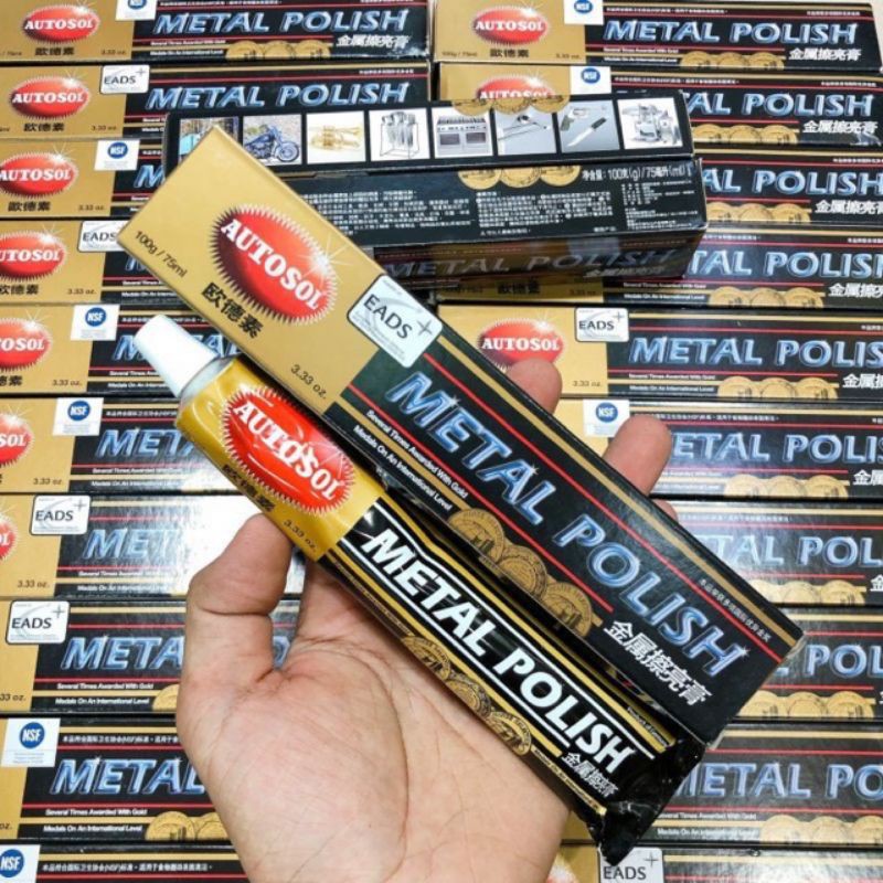 Tuýp Kem Đánh Bóng Kim Loại Lư Đồng Inox Autosol Metal Polish