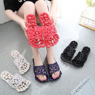 Girls' slippers girls' flip grid Korean version ins girls' outdoor slippers sandals beach shoes