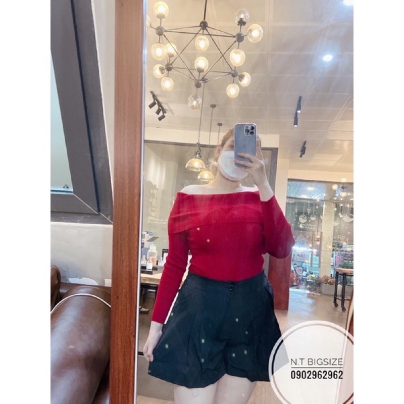 N.T BIGSIZE áo len bẹt vai | BigBuy360 - bigbuy360.vn