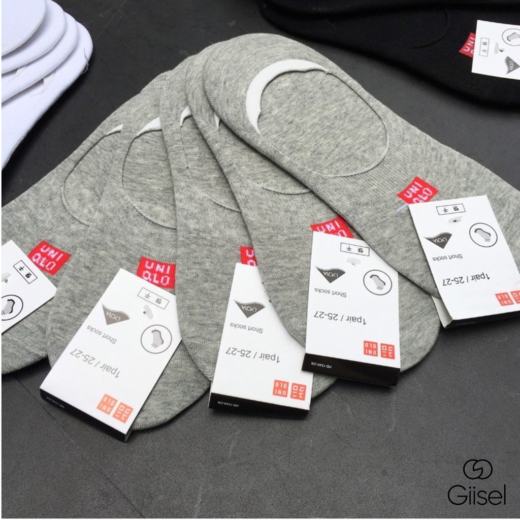 Combo 2 đôi tất hài cotton co giãn thoáng khí thông hơi