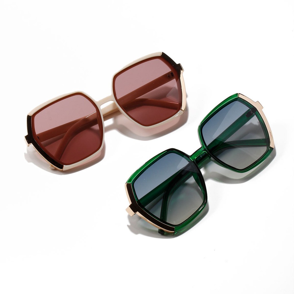 Kính mát gọng đa giác 9154 thời trang Hàn Quốc 2020 cá tính