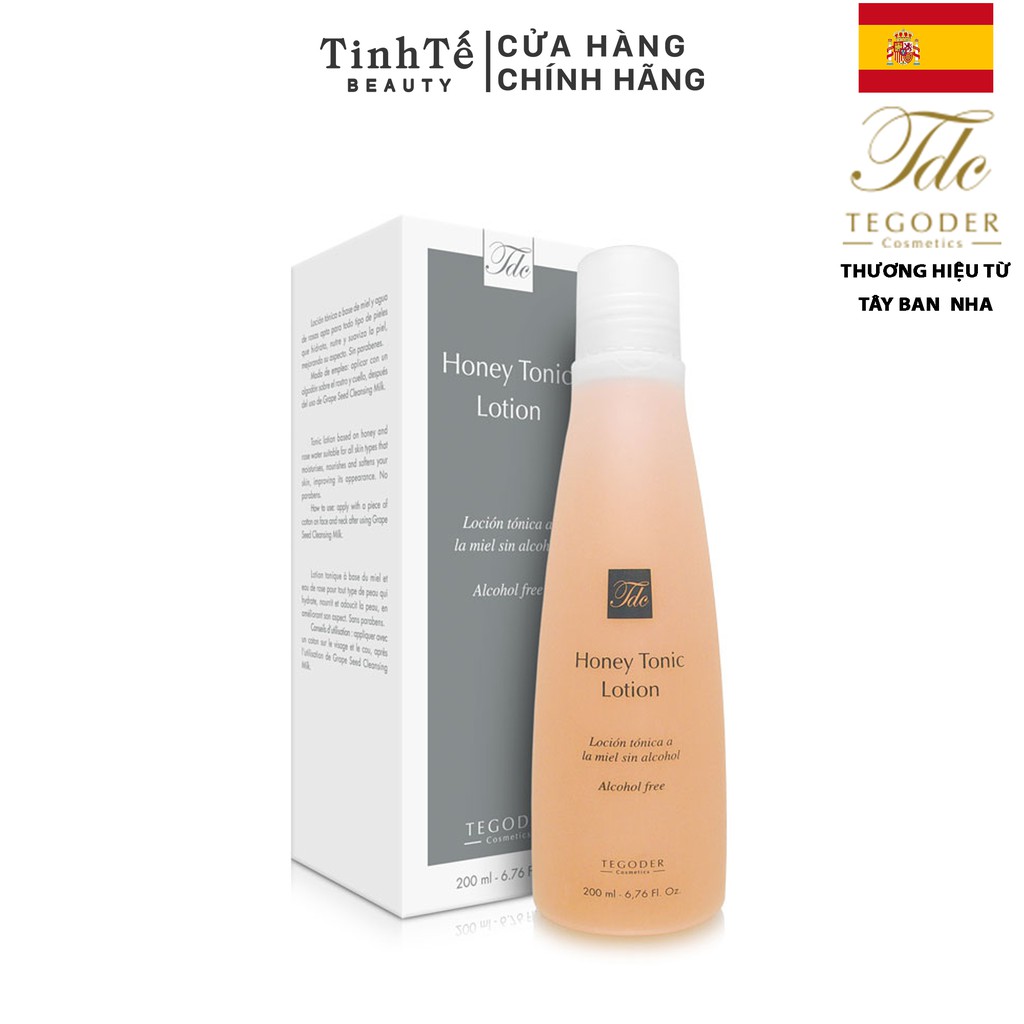 Nước dưỡng chống oxy hoá làm mềm da chiết xuất mật ong Ethiopia Tegoder Honey tonic lotion 200 ml