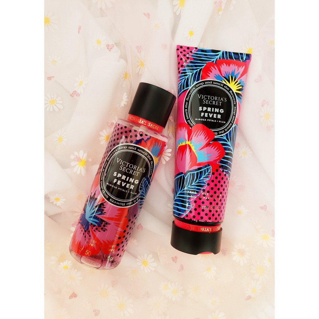 Combo Xịt Dưỡng Thơm Toàn Thân Victoria’s PURE SEDUCTION FROSTED