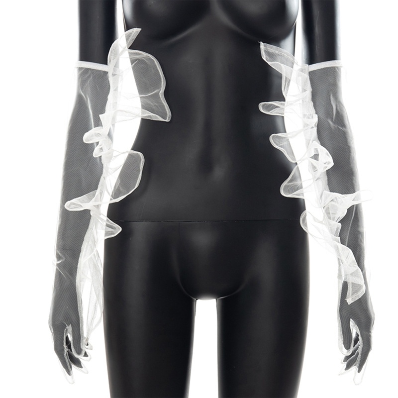 Găng Tay Ren Xuyên Thấu Thời Trang Lolita Cho Nữ