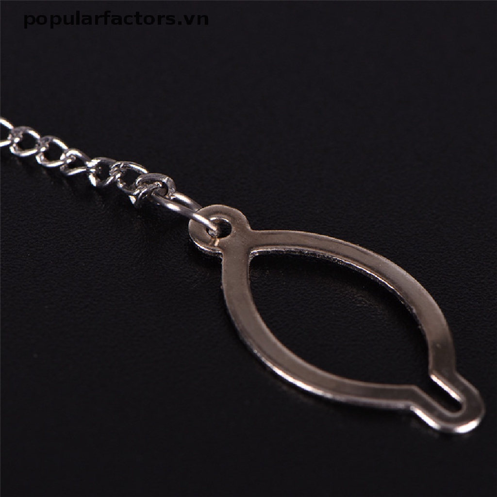 Kẹp Cà Vạt Bằng Thép Không Gỉ Màu Bạc Thời Trang Cho Nam