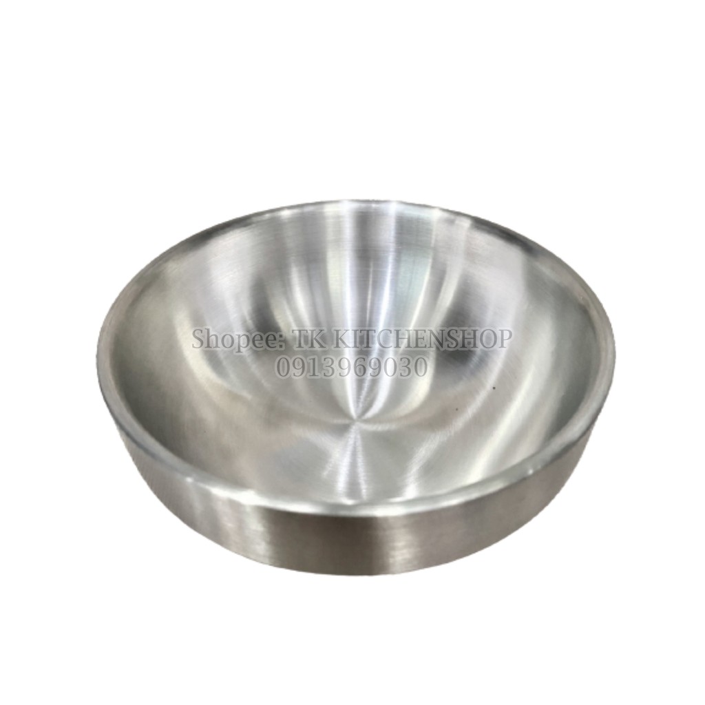 Bát canh inox hai lớp cách nhiệt Hàn Quốc INOX MỜ 304- Hàng xuất dư xịn-Mẫu mã được thiết kế độc đáo và sang trọng