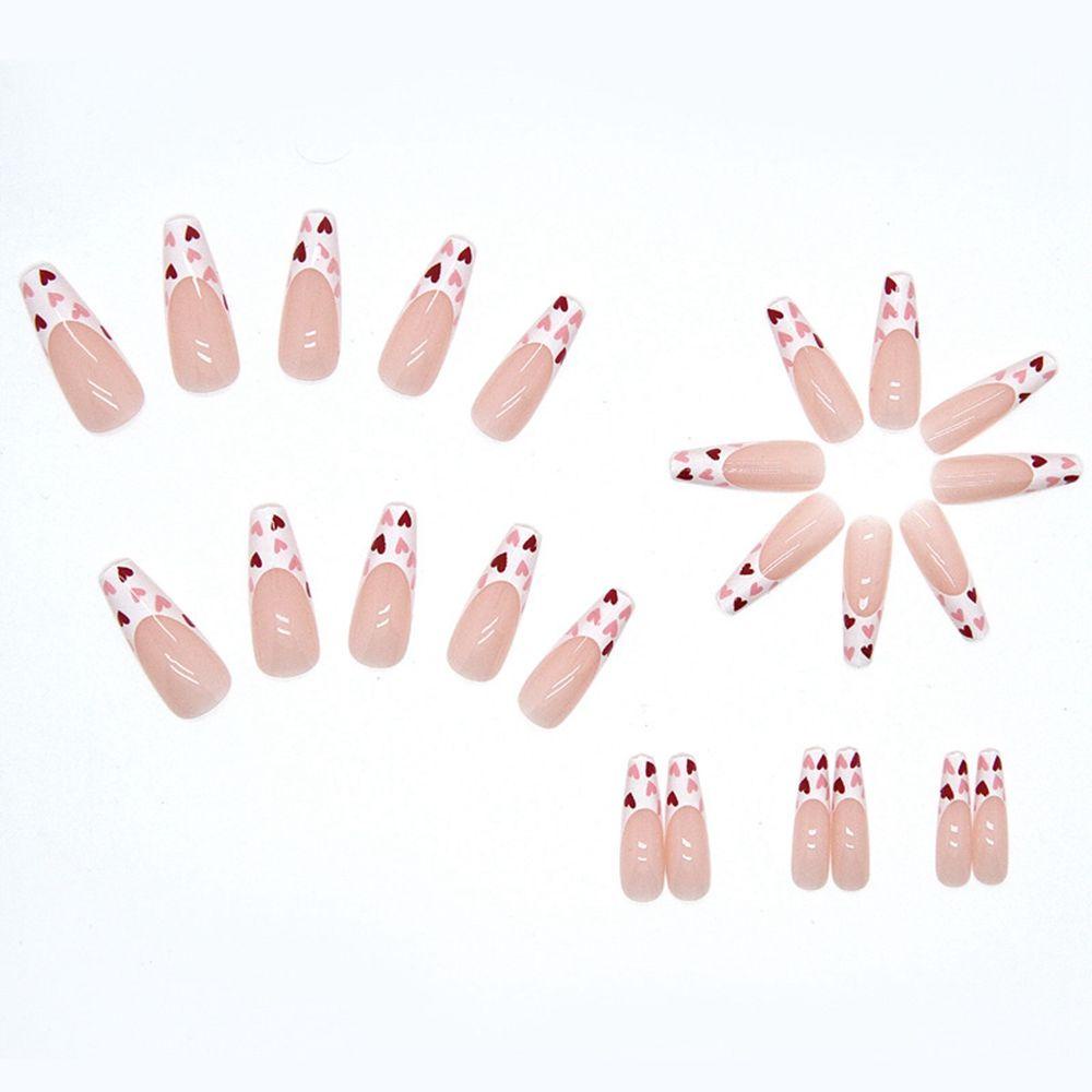 Hộp 24 Móng Tay Giả Trang Trí Nghệ Thuật