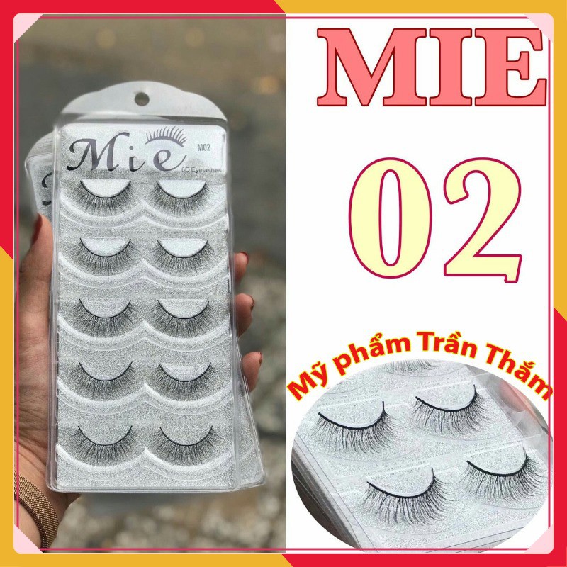 Mi Giả Mie 5 Cặp Mã 02 Cực Tự Nhiên Dùng Cho Cô Dâu ⭐ CÓ VIDEO HÀNG THẬT DO SHOP TỰ QUAY ⭐