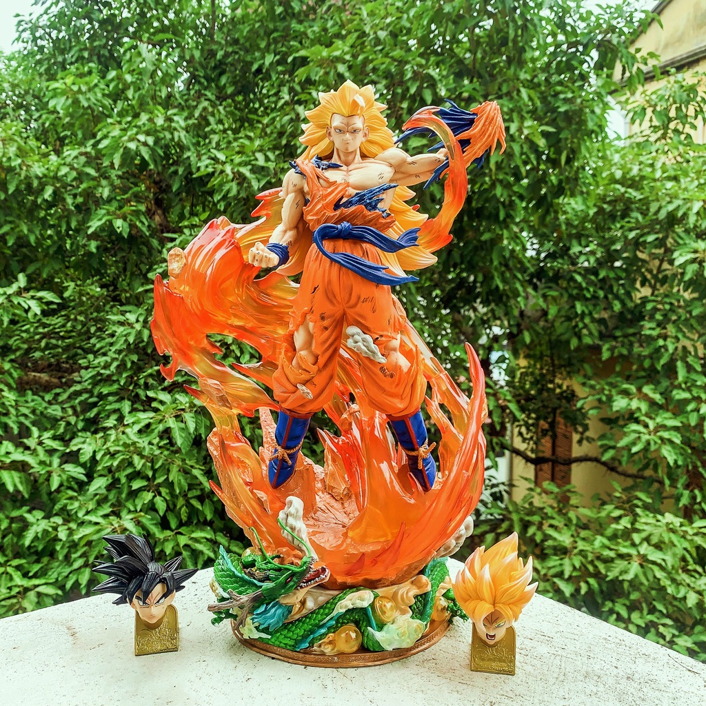 Mô hình songoku có hiệu ứng siêu đẹp hàng mới