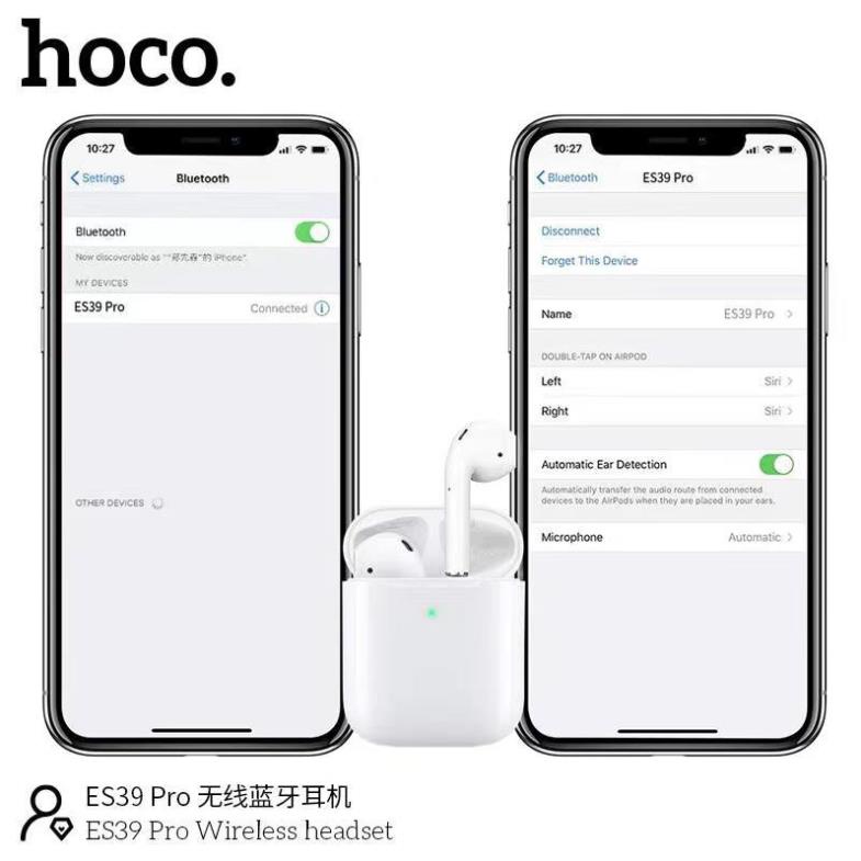 Tai nghe bluetooth Hoco ES39 PRO / Hoco ES39 phiên bản đặc biệt, kết nối không dây hỗ trợ định vị, đổi tên - BH 12 thang