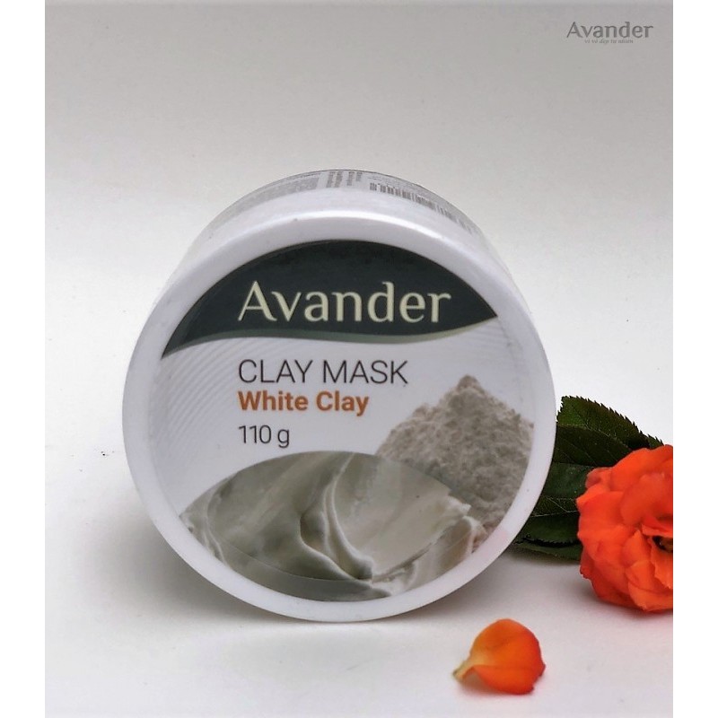 Mặt Nạ Đất Sét Trắng Avander  Clay Mask White Clay 110g