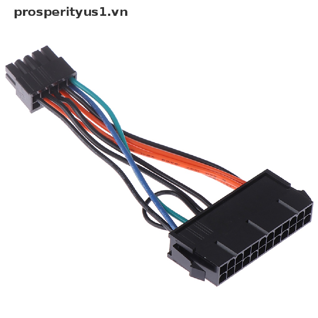 [prosperityus1] Dây Cáp Chuyển Đổi Nguồn 24Pin Female Sang 10PIN Male Cho Bo Mạch Chủ 10PIN