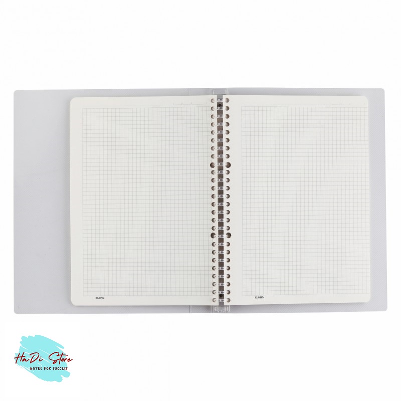 [HADI] KLONG Sổ còng nhựa CARO size B5 - 40 tờ (MS:544)