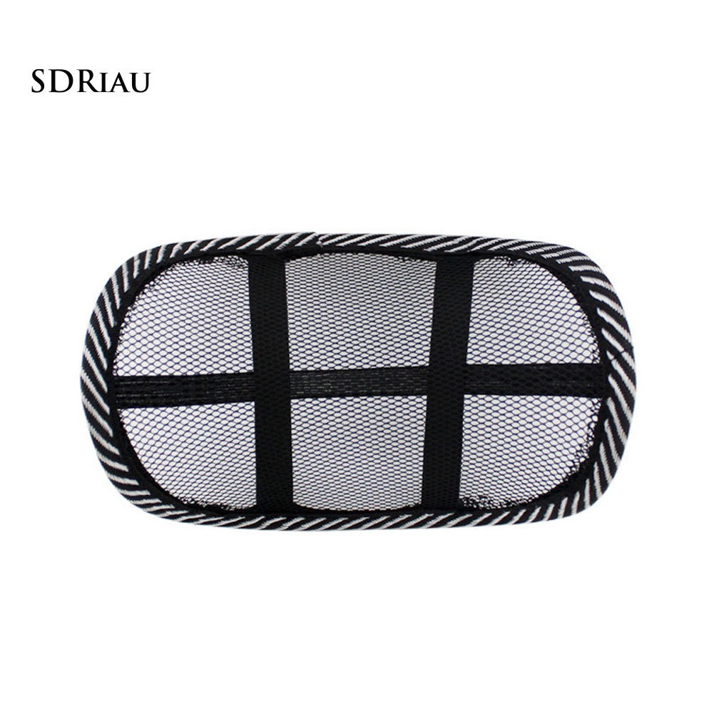 Gối Tựa Cổ Bằng Vải Lưới Thoáng Khí Giúp Giảm Đau Cho Ghế Ngồi Xe Hơi