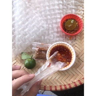 Bánh tráng Sate siêu cay ăn là Thích