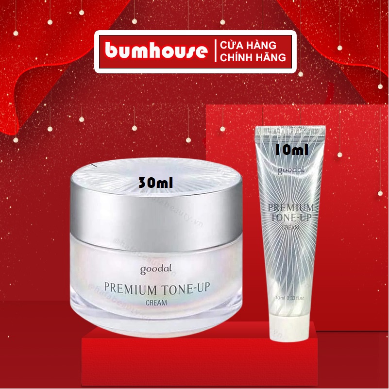 Kem Goodal ốc sên hàn quốc Premium Snail Tone-up Cream 30ml/10ml