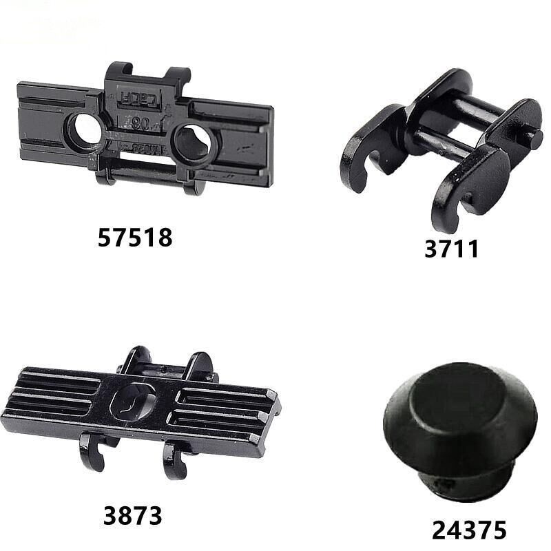 Chuỗi hạt nhỏ 3711 3873 57518 Phụ kiện đường ray xe tăng nhỏ cỡ trung bình lớn EV3 Khối xây dựng lắp