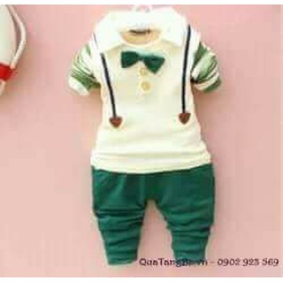 Bộ nỉ da cá cho bé trai