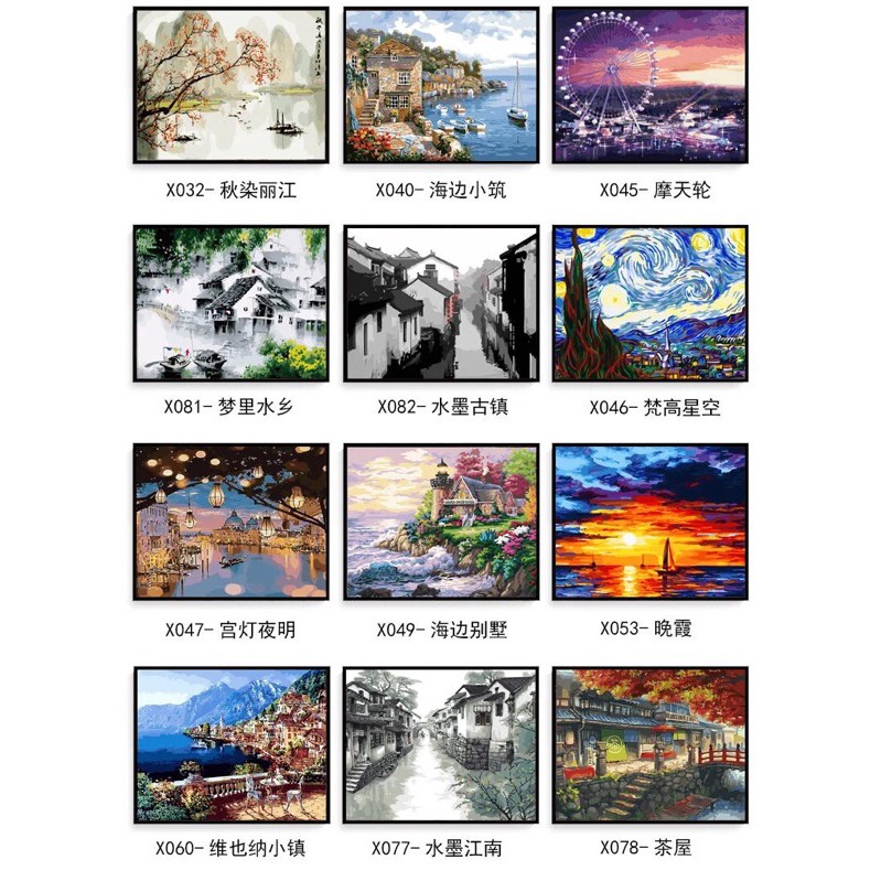 tranh sơn dầu số hoá (đặt hàng nt mã tranh) | BigBuy360 - bigbuy360.vn