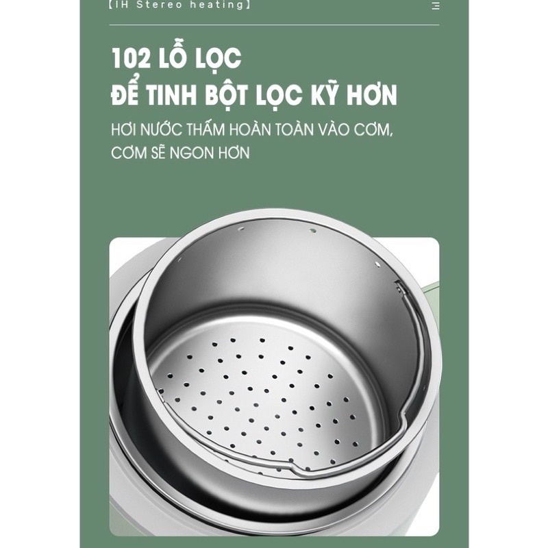 NỒI CƠM ĐIỆN MINI TÁCH ĐƯỜNG MOKKOM CHÍNH HÃNG - bảo hành 6 tháng
