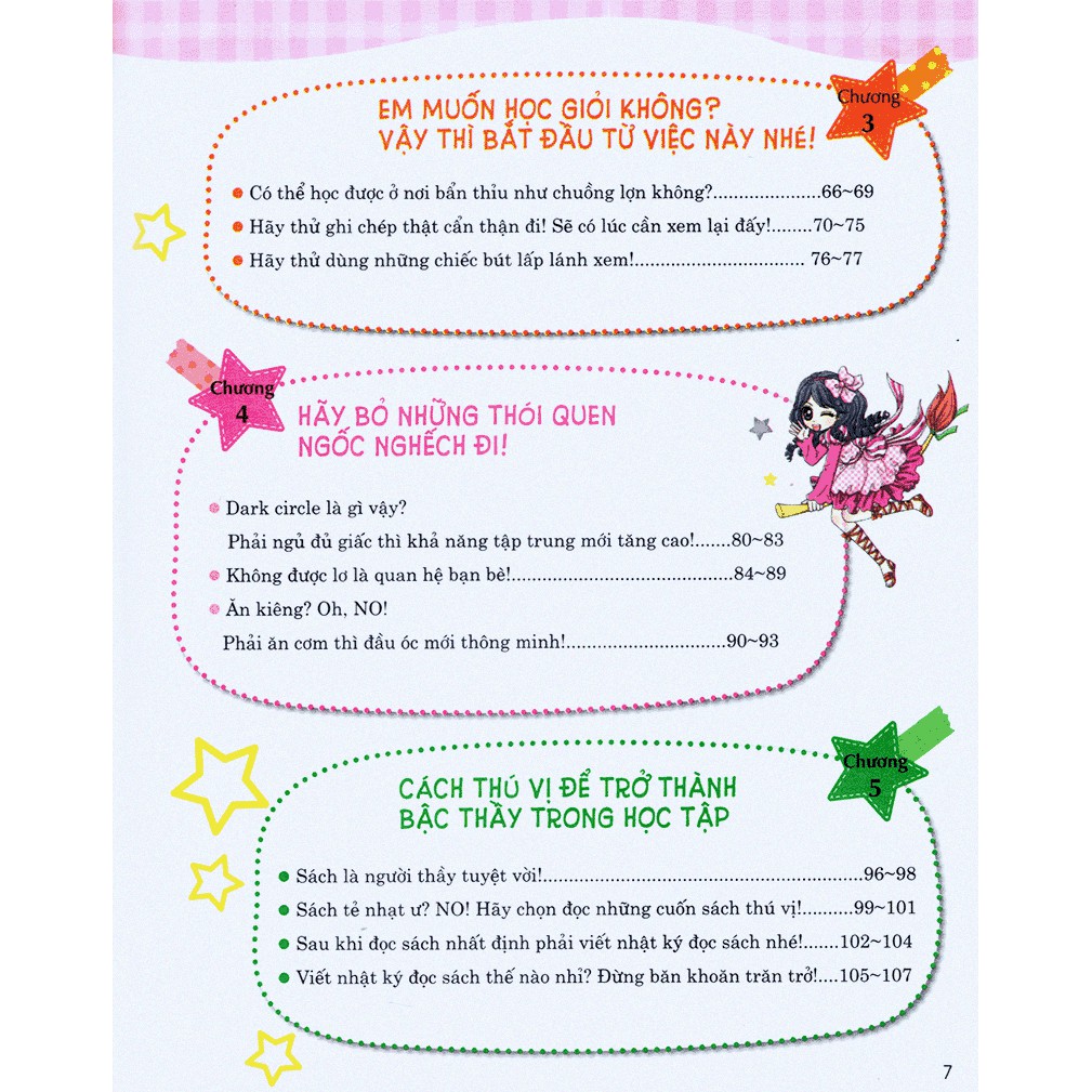 Sách - Pretty Girl : Cách Học Đạt Điểm Tuyệt Đối, Điểm Số Tăng Vùn Vụt