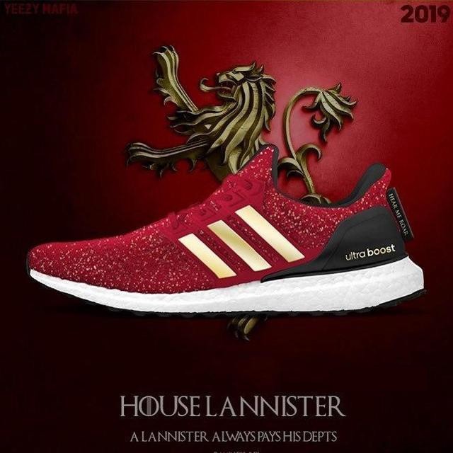 Giày Thể Thao Adidas Ultra Boost x GOT Games of Thrones Thoáng Khí 3 Màu Lựa Chọn