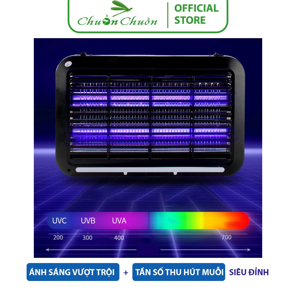Đèn Bắt Muỗi CHUỒN CHUỒN A204 8W diện tích sử dụng dưới 40m2 bắt côn trùng siêu nhạy