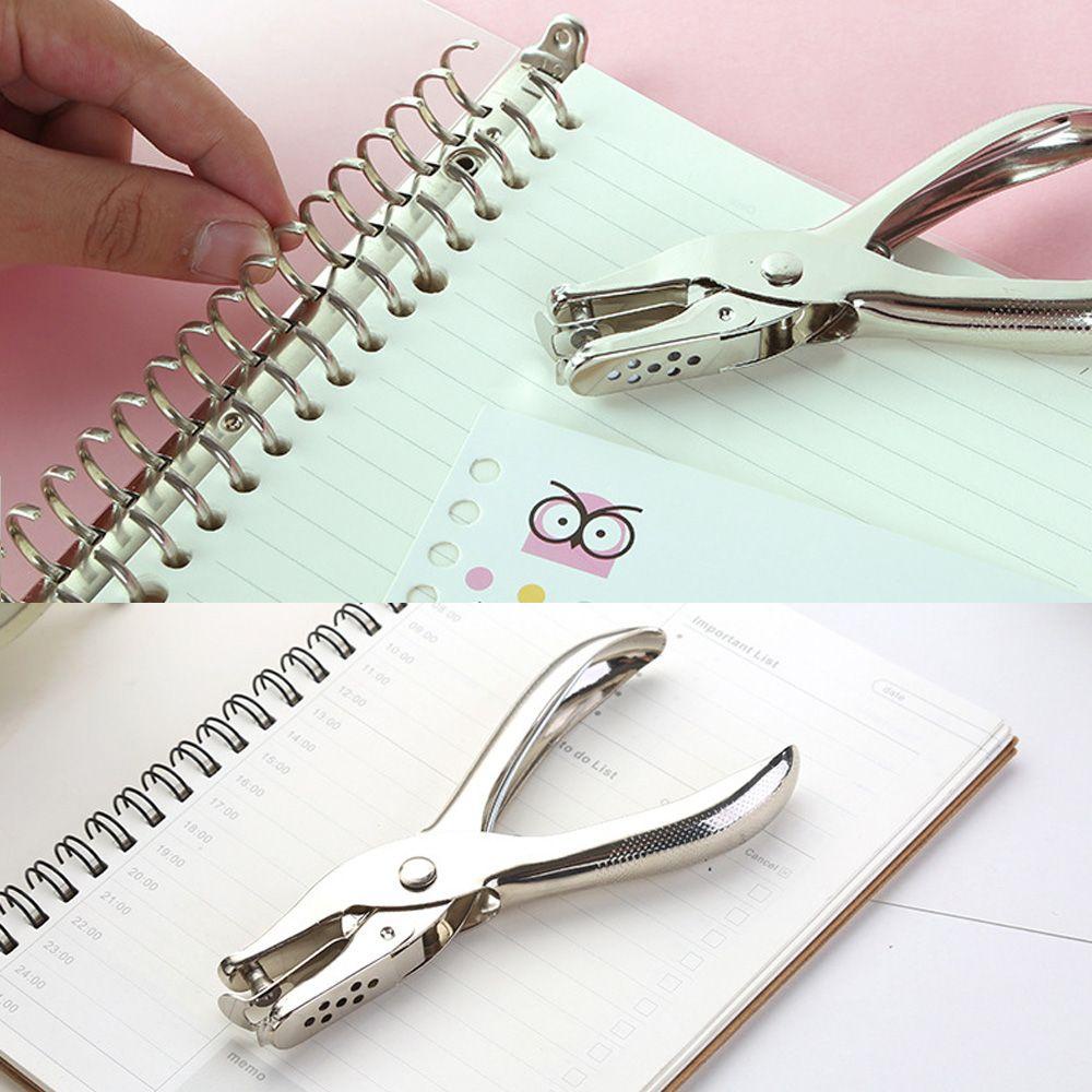 PISTA Dụng Cụ Bấm Lỗ Giấy Kim Loại Hình Tròn