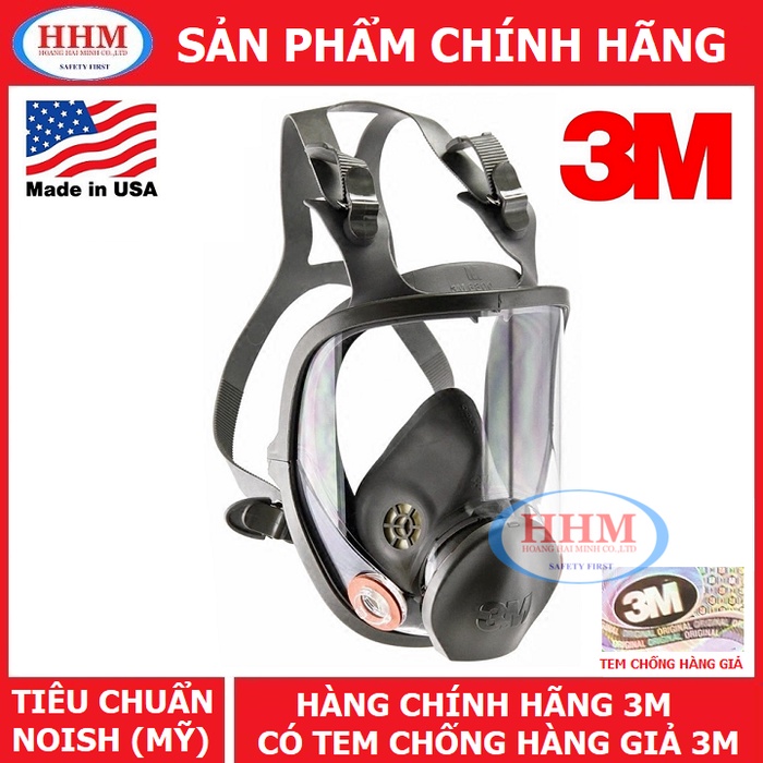 Mặt nạ phòng độc nguyên mặt 3M 6800