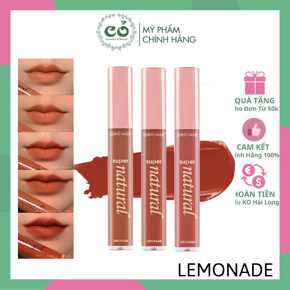 Son kem lì Lemonade Supernatural Matte lipcream