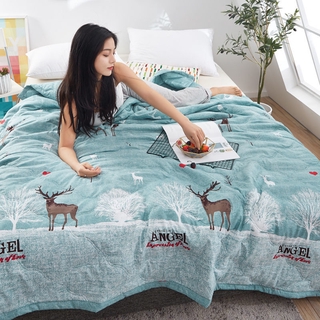 Chăn bông điều hòa không khí giặt, mát vào mùa hè, chăn đơn, chăn mỏng vào mùa hè, chăn đôi mùa xuân và mùa thu, chăn mù
