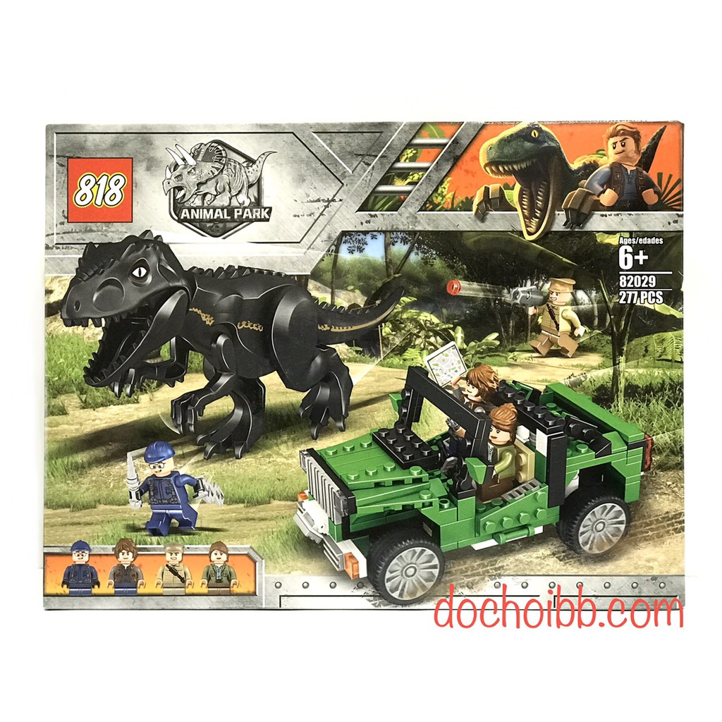 Lego Lắp Ráp Công Viên Khủng Long 82029