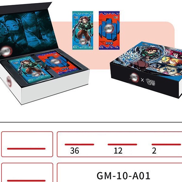(M120) Pack ảnh thẻ KIMETSU NO YAIBA THANH GƯƠM DIỆT QUỶ set card gacha nhân phẩm anime chibi