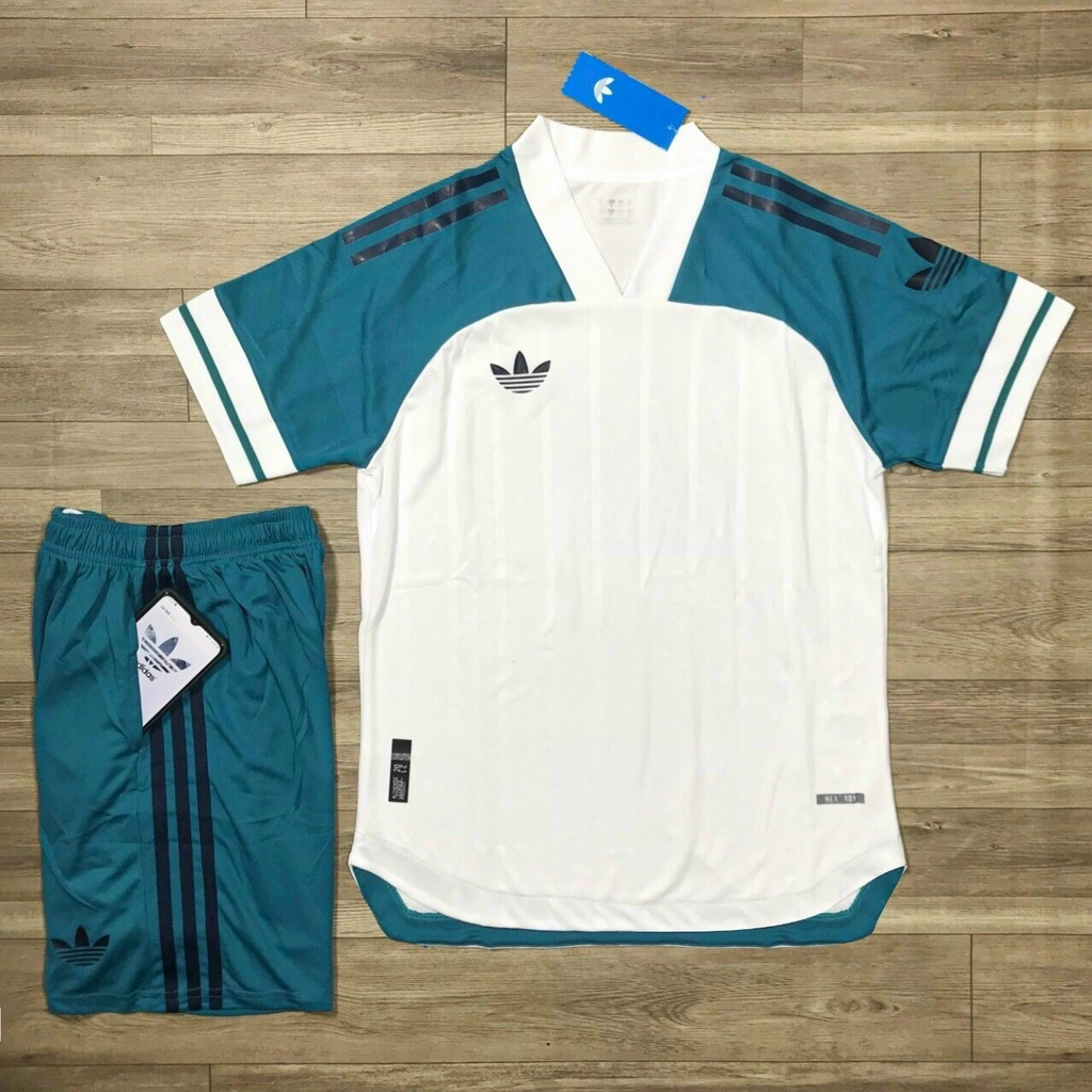 Quần Áo Bóng Đá, Áo Thể Thao Ba Lá A.D.I.D.A.S - Vải Thái Gai Lưới Mềm Thấm Hút Mồ Hôi