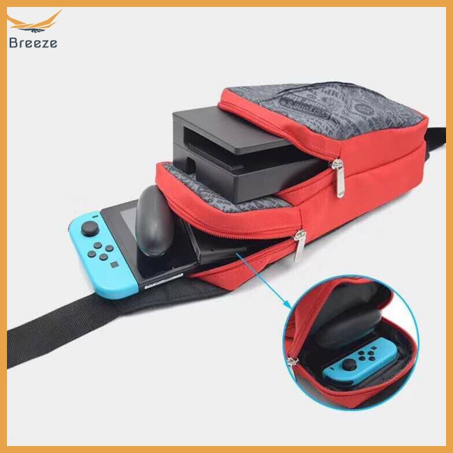 Túi đeo trước ngực nhẹ đa năng có thể điều chỉnh cho máy chơi game Nintendo Switch