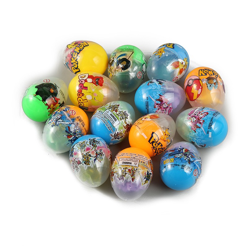 Combo Trứng pikachu & nhân vật hoạt hình