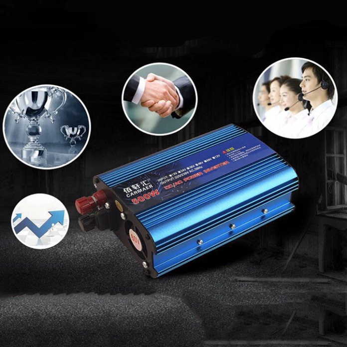 Bộ Kích Điện Inverter từ 12V Lên 220V 500W